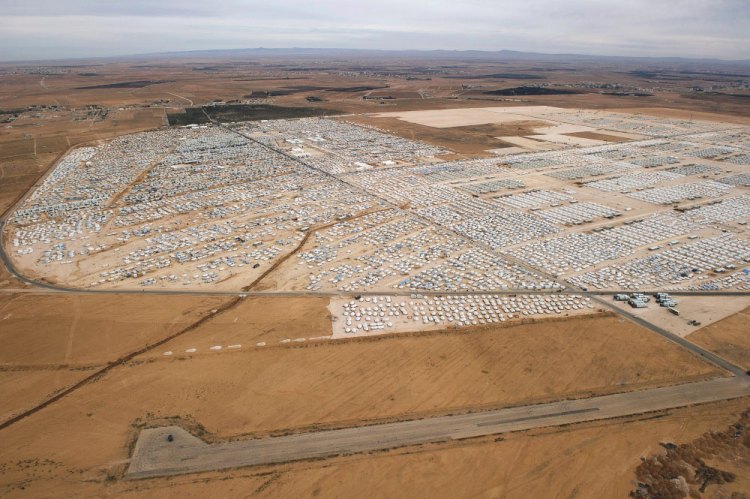 The structure of the Za’atari camp and how it is run.
