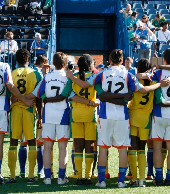 Streetfootballworld festival opens in Lyon