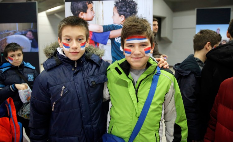 Kids from Belgrade at UEFA Futsal EURO 2016