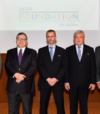 <b>Winners of 2017 UEFA Foundation</b> for Children Awards announced