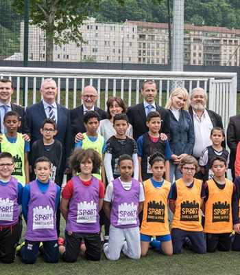 <b>Winners of 2018 UEFA Foundation</b> for Children Awards announced