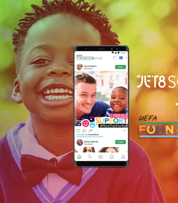 JET8 Foundation and UEFA Foundation for Children launch football Social Commerce App aimed to make a difference in children’s lives