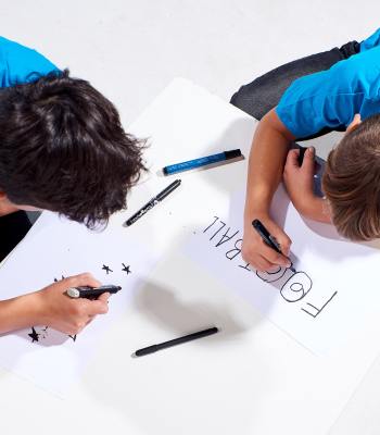 Two boys from Vilnius help design 2020 UEFA Super Cup match ball