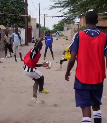 UEFA Foundation for Children supporting street children in Senegal