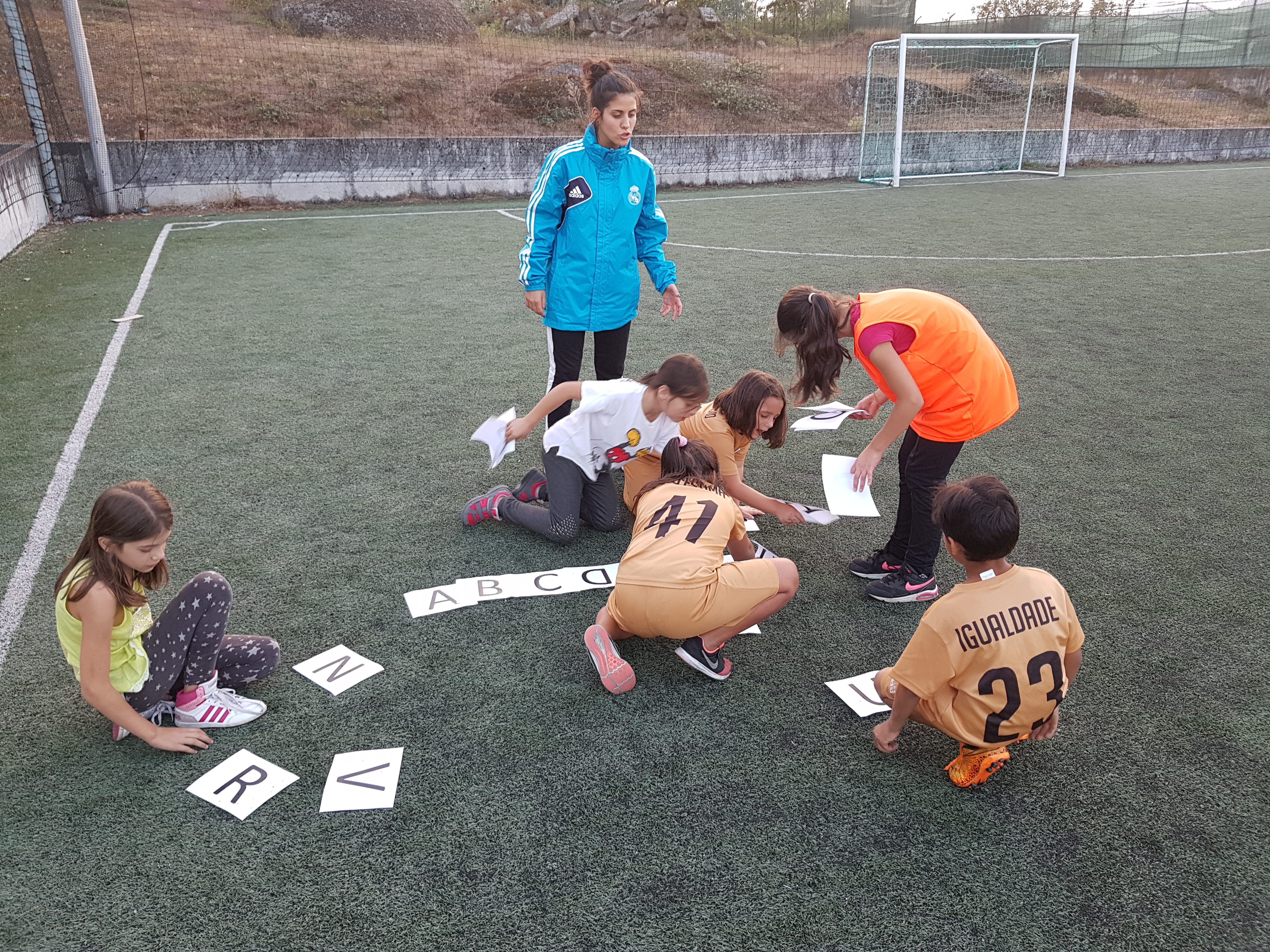 Real Madrid - Social sports school in Guimaraes- educative activity