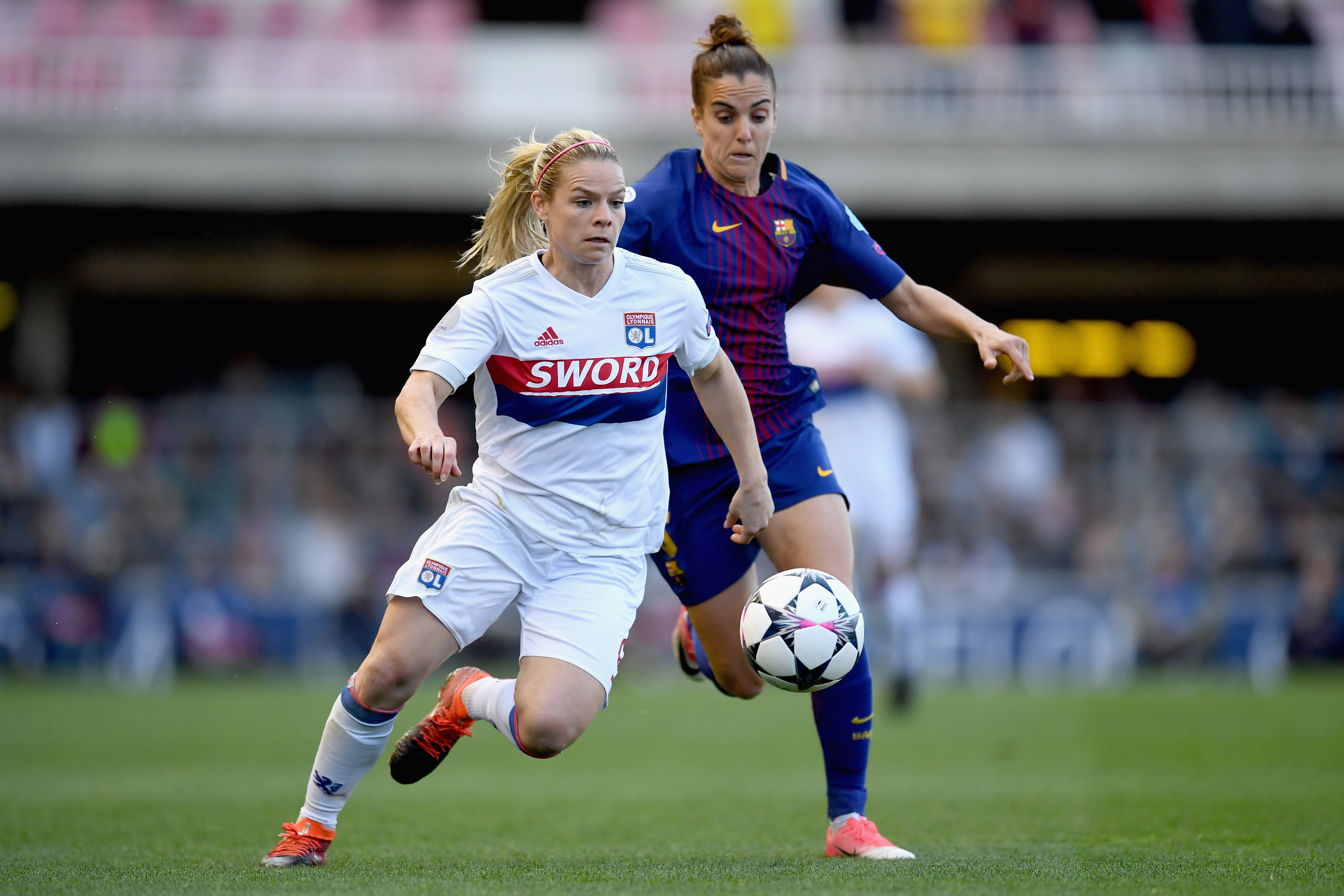 FC Barcelona Women v Olympique Lyon Women - UEFA Women's Champions League Quarter Final 2nd Leg