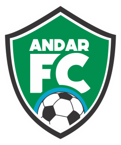 Escudo Andar FC con borde blanco