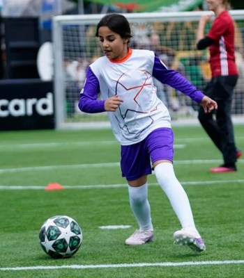 Champions League final: helping children take centre stage with Paris and Inter
