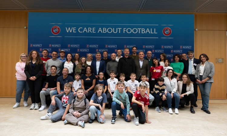 NYON, SWITZERLAND - OCTOBER 3: EPLAY Final Conference 2025 at the UEFA Headquarters, The House of the European Football, on October 3, 2025 in Nyon, Switzerland (Photo by Kristian Skeie - UEFA)