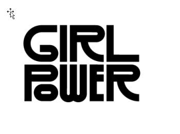 Girl Power Black_logos