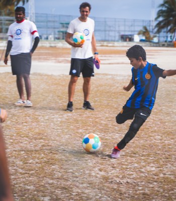 Playing with Corals 2.0: Football as a gateway to climate action and marine awareness