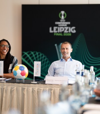 LEIPZIG, GERMANY - MAY 27: UEFA Foundation Board of Trustees Meeting during the UEFA Conference League 2026 Final, on May 27, 2026 in Leipzig, Germany (Photo by Kristian Skeie - UEFA)