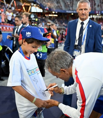 Young people take centre stage at the UEFA Super Cup